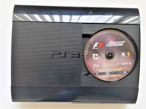 PS3 CONSOLE BLACK SLIM 12GB + ORIGINAL CONTROLLER + 4 GAMES & CABLES  - LAST ONE (  DEAL 016 )