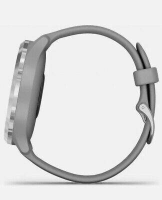 GARMIN WATCH VIVOMOVE 3 HR SMARTWATCH - GREY / SILVER with charger in gift box !!!