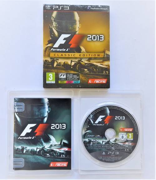 F1 2013 CLASSIC EDITION     (PS3)    -   Good condition!!!    -      ( SAME DAY SHIPPING ) !!!