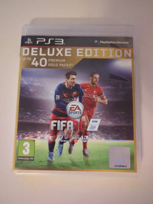 FIFA 16 DELUXE EDITION    (PS3)    -    Good condition !!!  -  SAME DAY SHIPPING !!!