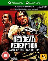 RED DEAD REDEMPTION GAME OF THE YEAR EDITION      (Xbox One)  -  Good condition !!!