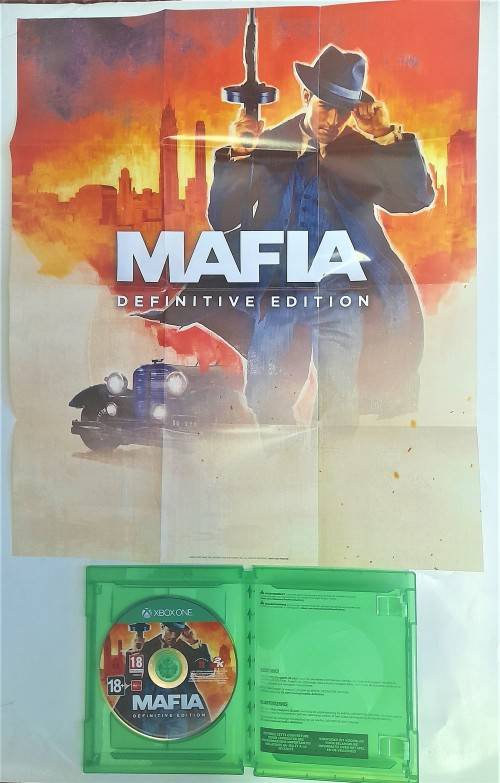 MAFIA DEFINITIVE EDITION    (XBOX ONE)  - Good condition !!!  -  SAME DAY SHIPPING !!!