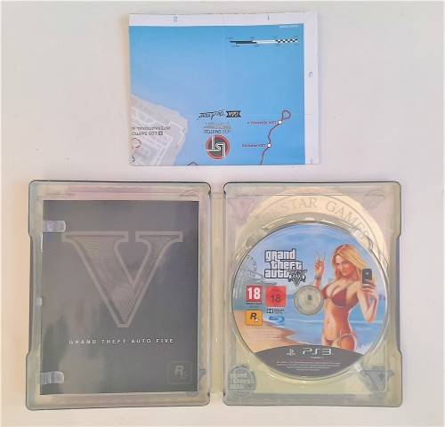 Grand Theft Auto V Steelbook  PS3