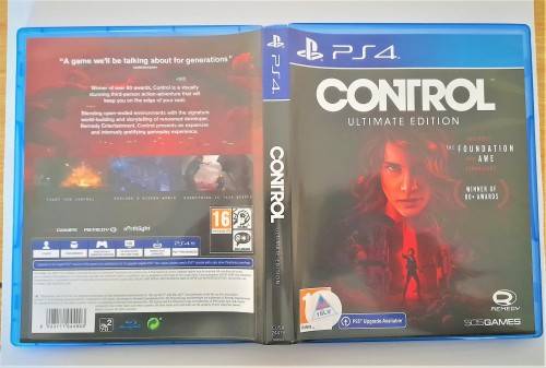 CONTROL ULTIMATE EDITION     (PS4)   -    Good condition !!!   -    SAME DAY SHIPPPING