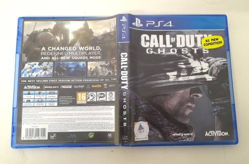 CALL OF DUTY  GHOSTS   (PS4)    -    Good condition !!!   -    SAME DAY SHIPPING   !!!