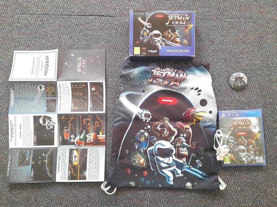 Willy Jetman Astromonkeys Revenge Sweepers Edition    PS4