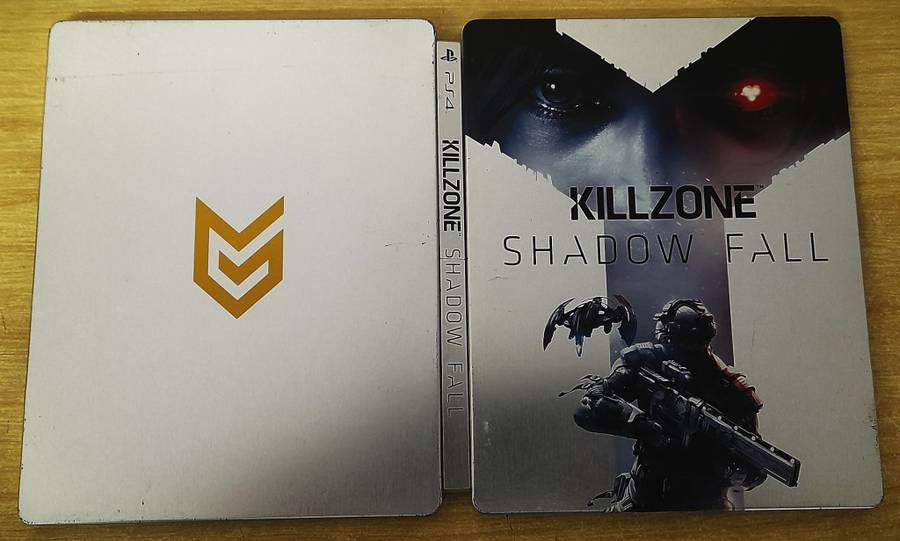 KILLZONE SHADOW FALL STEELBOOK    (PS4)   -   Good condition !!!  -   SAME DAY SHIPPING !!!