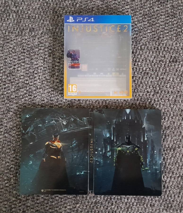 INJUSTICE 2 ULTIMATE EDITION STEELBOOK   (PS4)