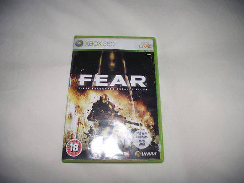 FEAR  XBOX 360 game HUGE VALUE!!!