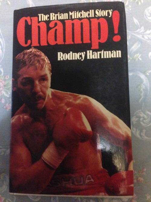 Champ.The Brian Mitchell Story by Rodney Hartman. Reduced to R90.