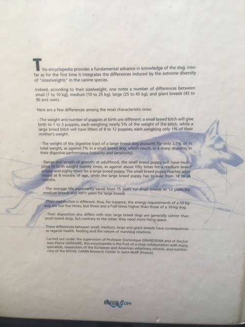 THE ROYAL CANIN DOG ENCYCLOPEDIA, R75