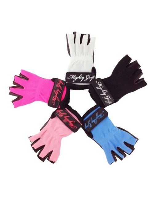 Mighty Grip Original Tack Sports Gloves - BLACK