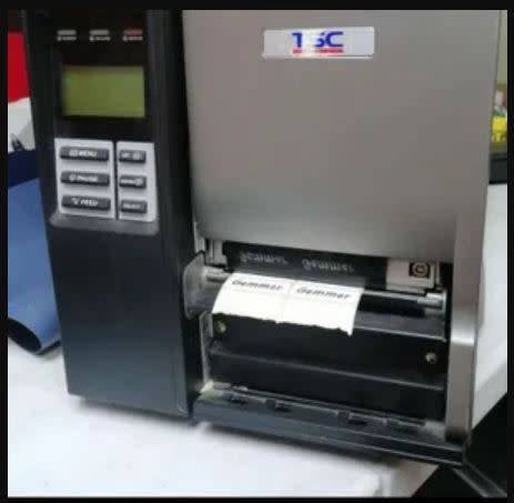 TSC overprinter / label printer.