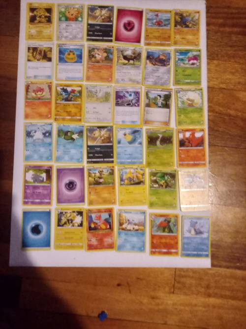 36 pokemon cards
