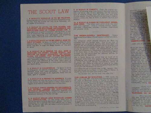 50 YEARS OF BOY SCOUTS-BADEN POWELL CENTENARY 1957 STAMPS