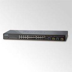 24-Port 10/100Mbps + 2 Gigabit +2 SFP Combo Switch