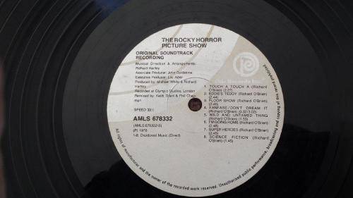 The Rocky Horror Picture Show - Soundtrack Vinyl record - Ode Records - 1976 - VG