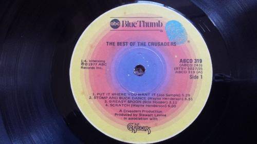 The Crusaders - The Best Of The Crusaders - Double Vinyl LP record - 1977