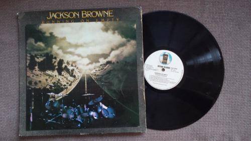 Jackson Brown - Running On Empty - Vinyl LP record - Asylum Records - 1977