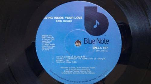 Earl Klugh - Living Inside Your Love - Vinyl LP record - Blue Note - 1976 - EX