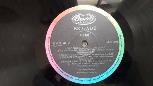 Heart - Brigade - Vinyl LP record - Capitol Records - 1990 - VG+