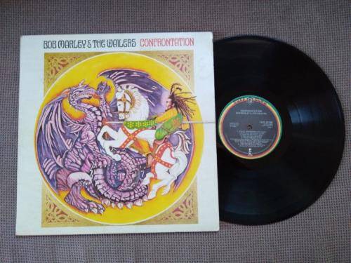 Bob Marley & the Wailers - Confrontation - Vinyl LP record - Island records - 1983 - EX
