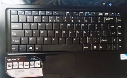 Gigabyte Laptop E1500 Dual Core