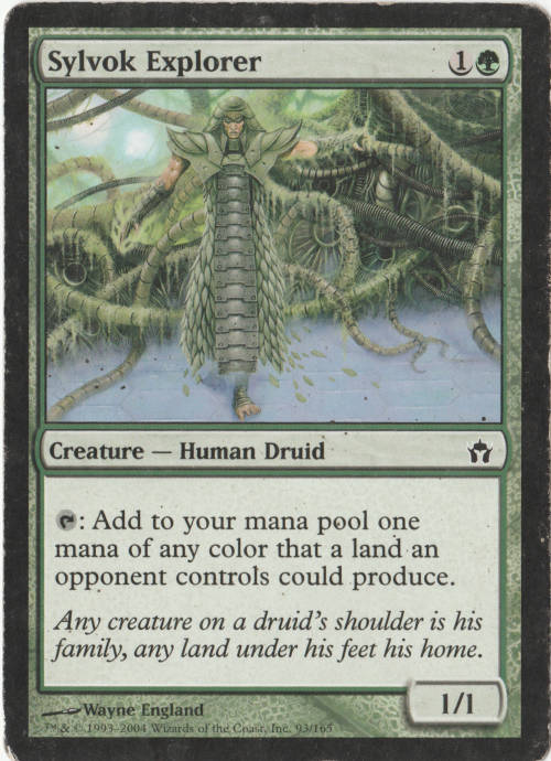 Magic the Gathering - Sylvok Explorer