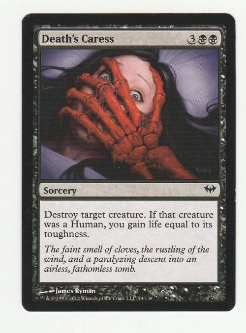 Magic the Gathering 1993-2012 (NM) - Death`s Caress - Dark Ascension