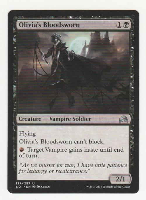 Magic the Gathering 2016 (NM) - Olivia`s Bloodsworn - Uncommon - Innistrad
