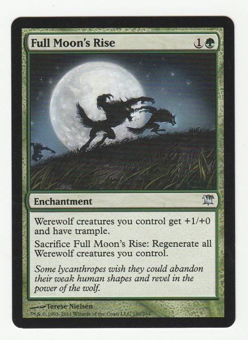 Magic the Gathering 1993 - 2011 (NM) - Full Moon's Rise - Uncommon - Innistrad