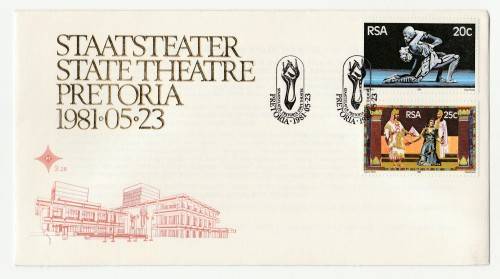 1981 RSA State Theatre FDC 3.28, Mini Sheet & FDC S7 Set