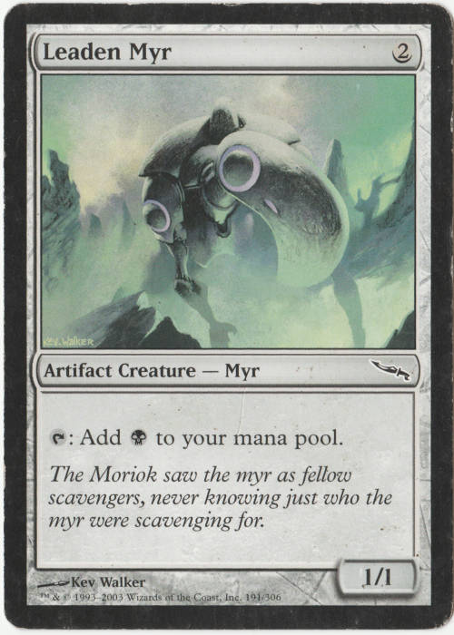 Magic the Gathering - Leaden Myr