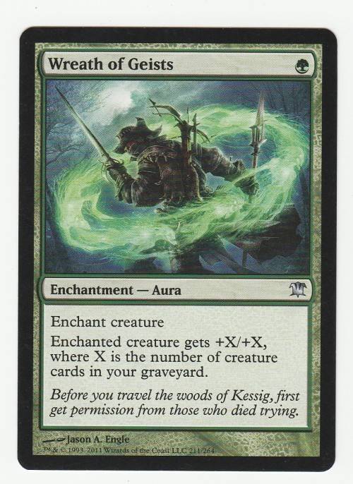 Magic the Gathering 1993-2011 - Wreath of Geists - Uncommon - Innistrad