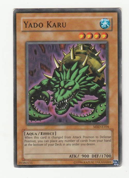 Yu-Gi-Oh! - Yado Karu - Metal Riaders (MRD-E104) - Common