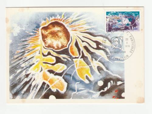 1976 France 22/10/76 C.E.R.N. Maxicard
