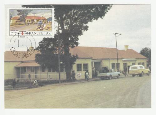 1983 Transkei Post offices in Transkei Post Card Set #1 - 4