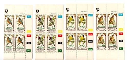 Venda 1985/01/10 Songbirds Control Block Set