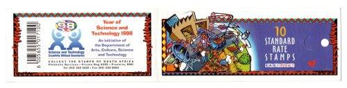 RSA 1998/01/16 Standard Postage Booklet No. 33