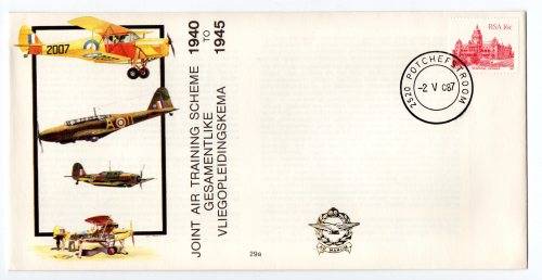 1987 RSA SA Air Force (SAAF) Joint Air Training Scheme # 5425 /7 000 Commemorative Cover # 29a