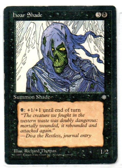Magic The  Gathering 1995 - Loar Shade - Common - ice Age