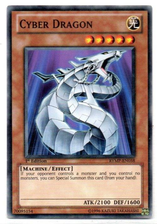 Yu-Gi-Oh! - Cyber Dragon - 1st Ed/Common - Ra Yellow Mega Pack (RYMP-EN058)