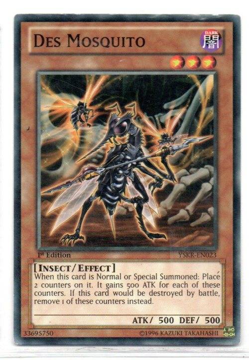 Yu-Gi-Oh! - Des Mosquito - 1st Ed/Common - Starter Deck: Kaiba Reloaded (YSKR-EN023)