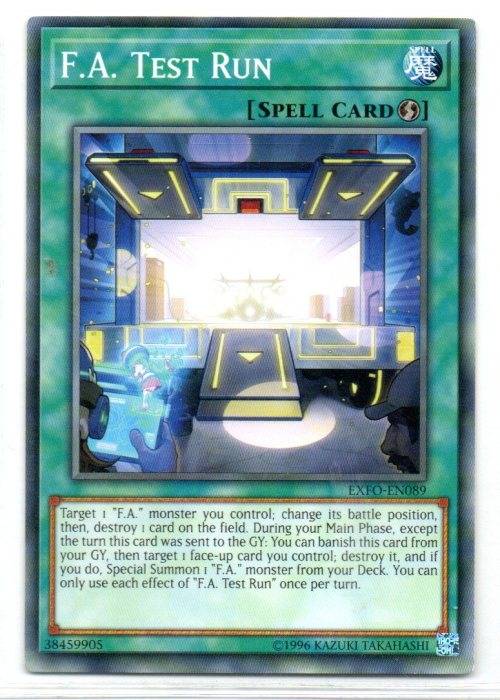 Yu-Gi-Oh! - F.A. Test Run - Common - Extreme Force (EXFO-EN089)