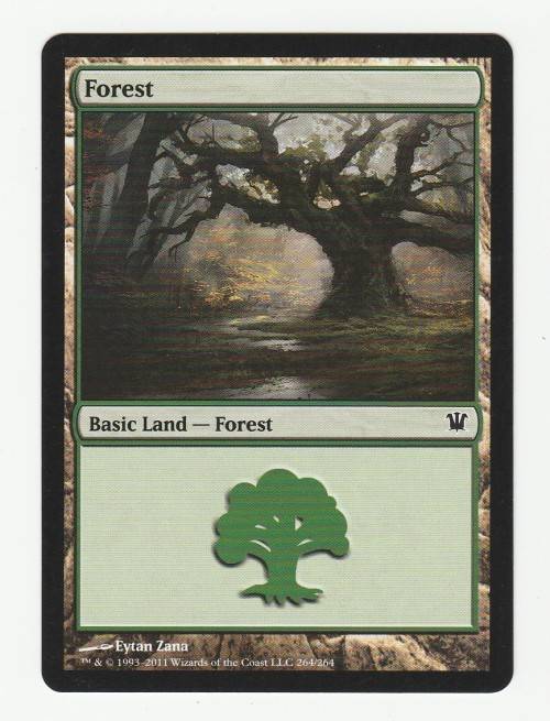 VN - MTG Bulk Lot 1/5 Forest (20 cards)