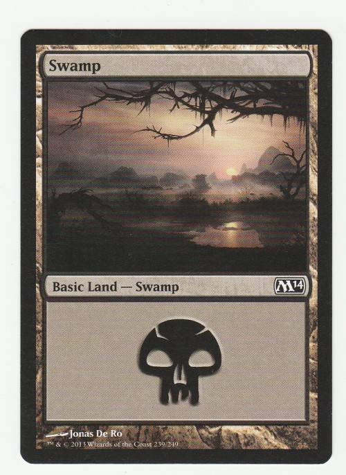 VN - MTG Bulk Lot 5/5 Swamp (20 cards)
