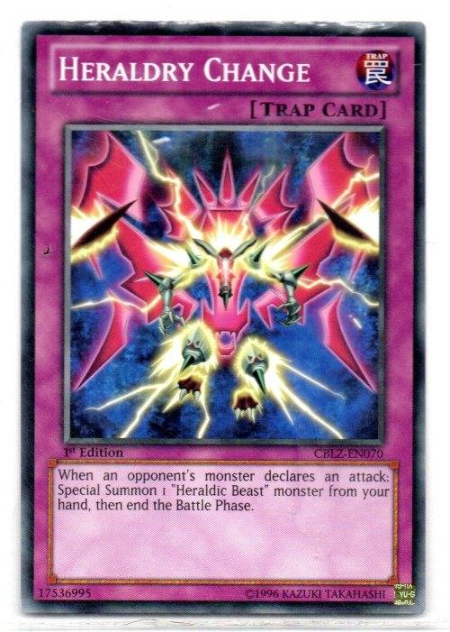 Yu-Gi-Oh! - Heraldry Change - 1st Ed/Common - Cosmo Blazer (CBLZ-EN070)
