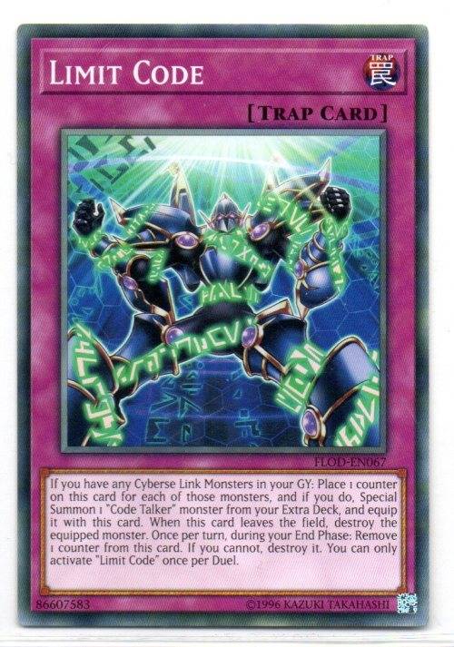 Yu-Gi-Oh! - Limit Code - Common - Flames of Destruction (FLOD-EN067)