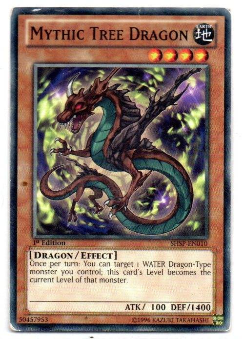 Yu-Gi-Oh! - Mythic Tree Dragon - 1st Ed/Common - Shadow Specters (SHSP-EN010)