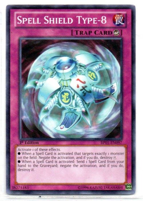 Yu-Gi-Oh! - Spell Shield Type-8 - 1st Ed/Common - Battle Pack: Epic Dawn (BP01-EN097)